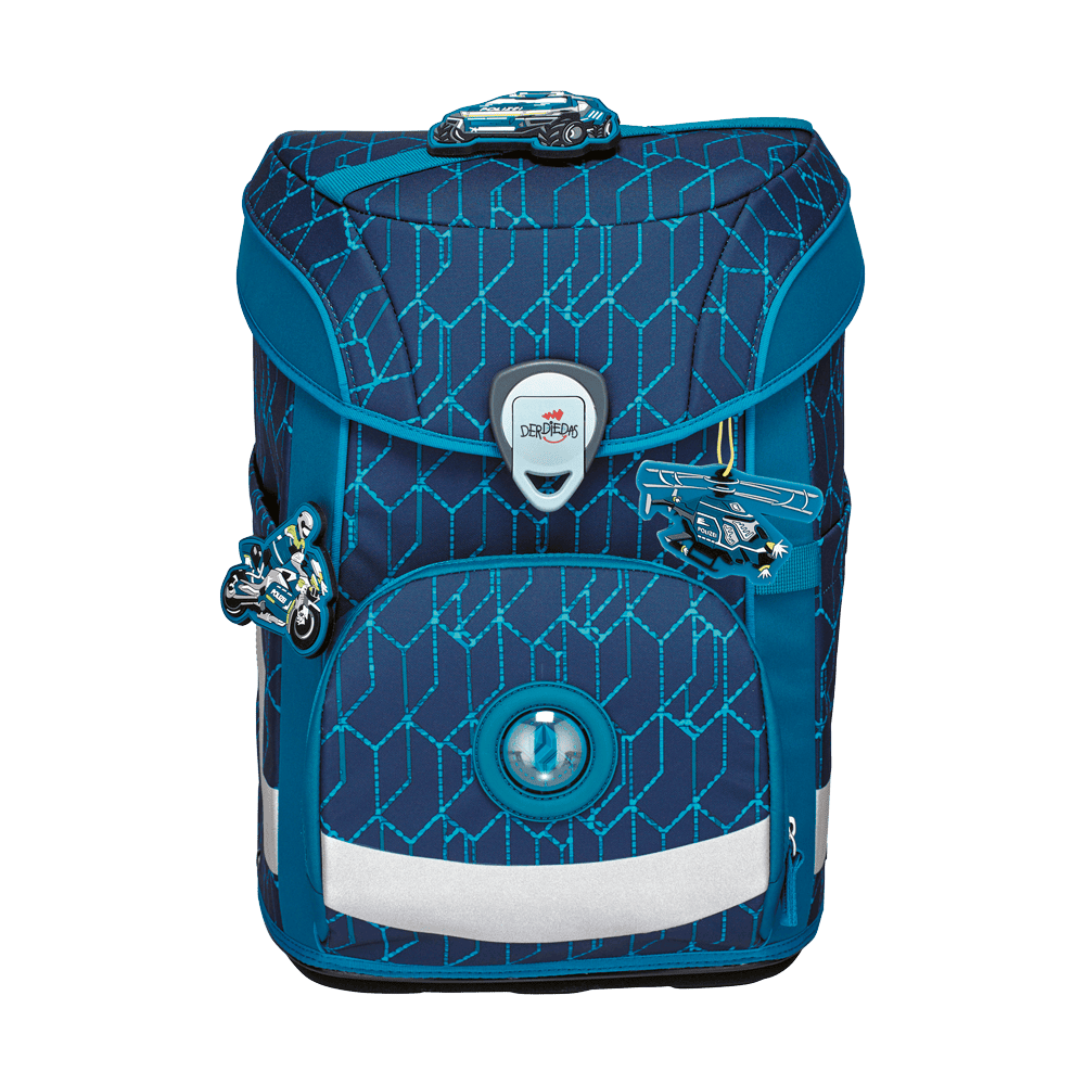 DerDieDas ErgoFlex Easy Blue Speed Schulranzenset