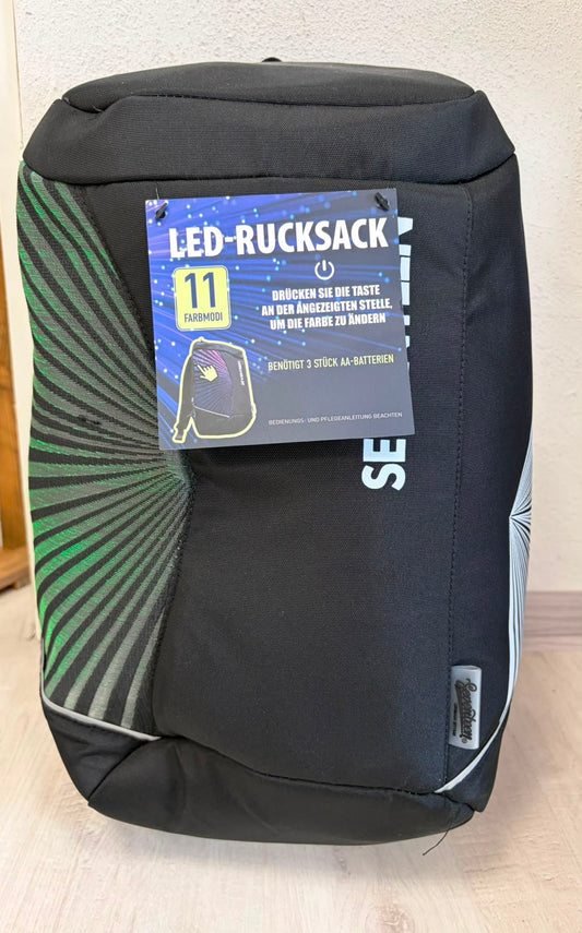 LED-Rucksack Backpack Japan black 23l